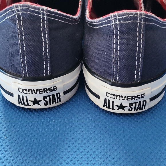 Converse Navy and Red Sneakers - Picture 4 of 8